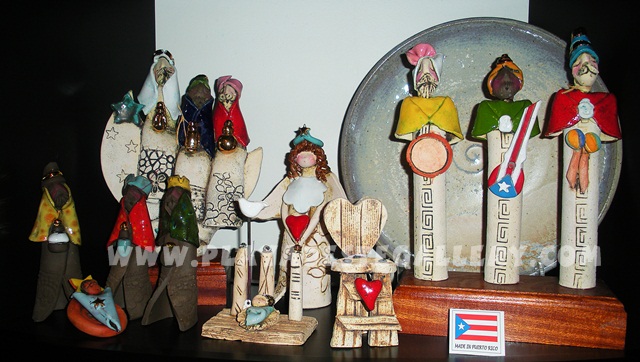 COLLECTABLE Puerto Rico Tradition Vejigante FIGURINE Souvenirs Boricua Rican #3 