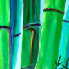 Blue Bamboo SOLD 12"x24"
original