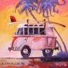 "Kombi"  $250.  Size 8" x 8" Unframed - SOLD