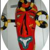 Vejigante Mask 2 Long Large 21" tall X 17"  $850.