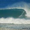 Surf big and perfect Tres Palmas.